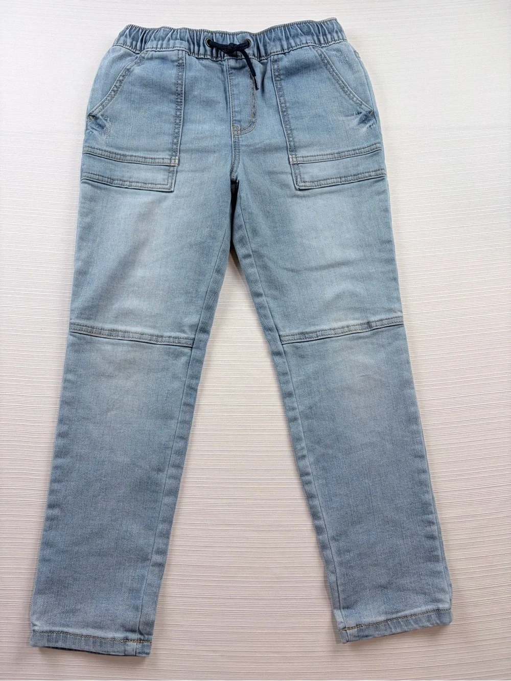 art class Light Blue Super Skinny Jeans with Gold Stitching